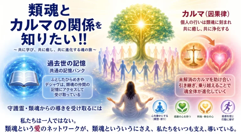 類魂とカルマの関係を知りたい！！